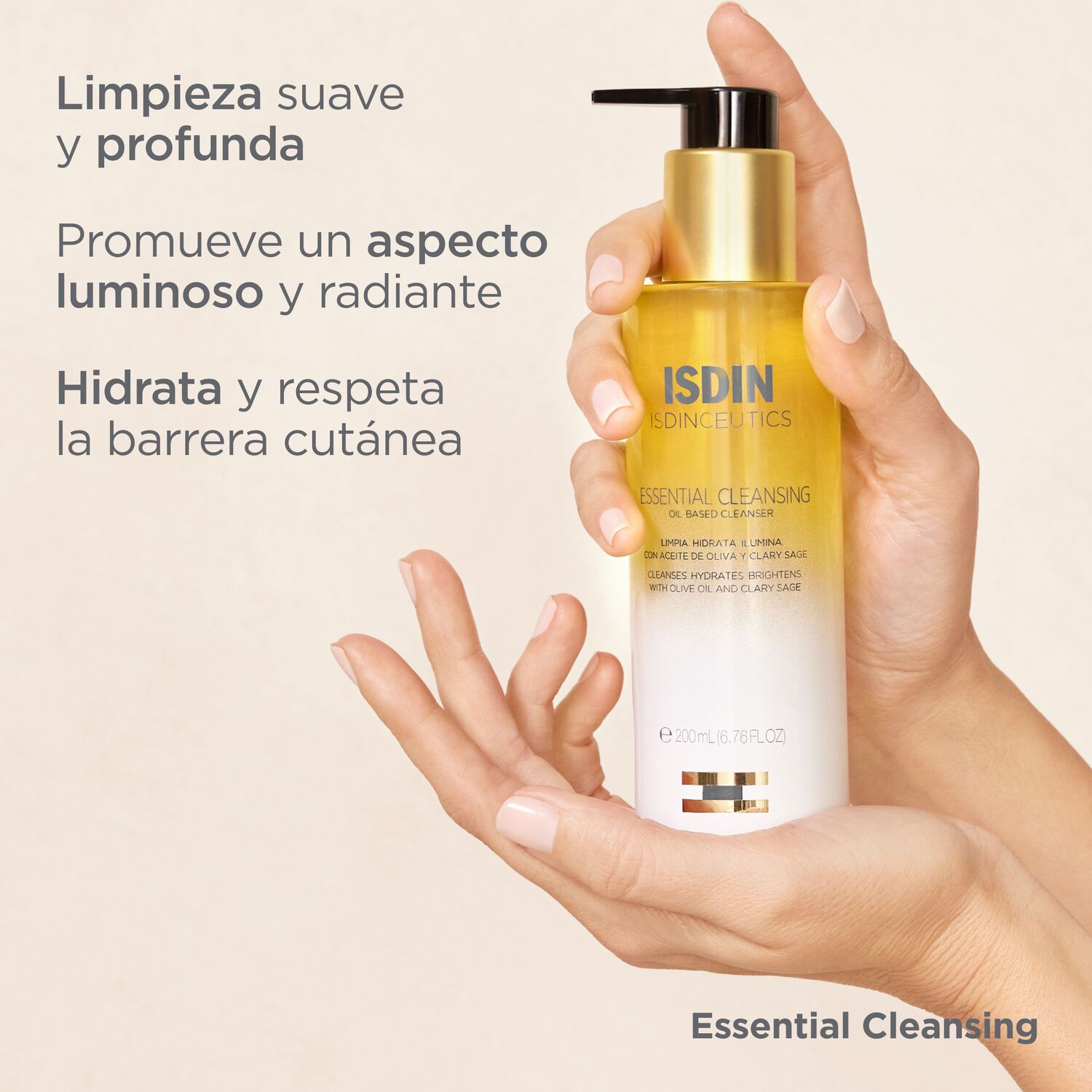 ISDINCEUTICS ESSENTIAL CLEANSING (LIMPIADOR FACIAL)